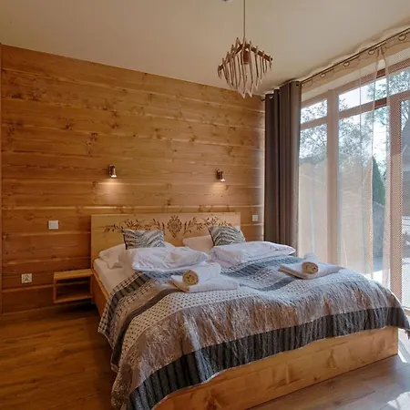 Tatrzanskie Echo Domki Regionalne Z Dwoma Lazienkami, Placem Zabaw I Przepieknym Widokiem Na Tatry Chalet
