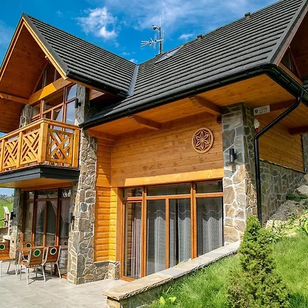 בקתה Tatrzanskie Echo Domki Regionalne Z Dwoma Lazienkami, Placem Zabaw I Przepieknym Widokiem Na Tatry *
