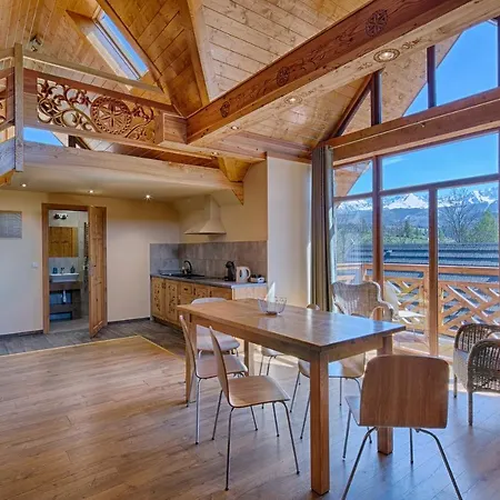Chalet Tatrzanskie Echo Domki Regionalne Z Dwoma Lazienkami, Placem Zabaw I Przepieknym Widokiem Na Tatry *